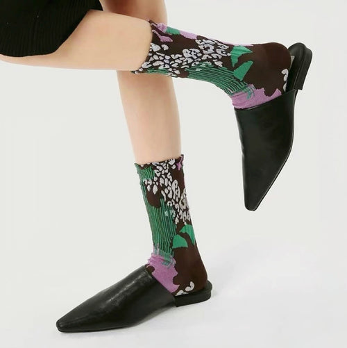 Fantasy Garden Socks