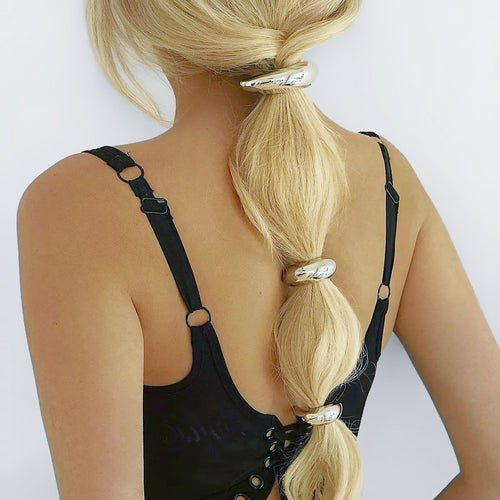 Gleaming Curve Hair Cuff