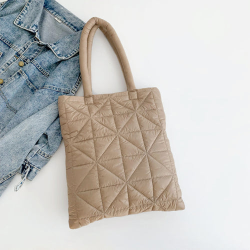 Starburst Quilted Shoulder Bag