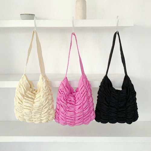 Bubble Pleat Bag