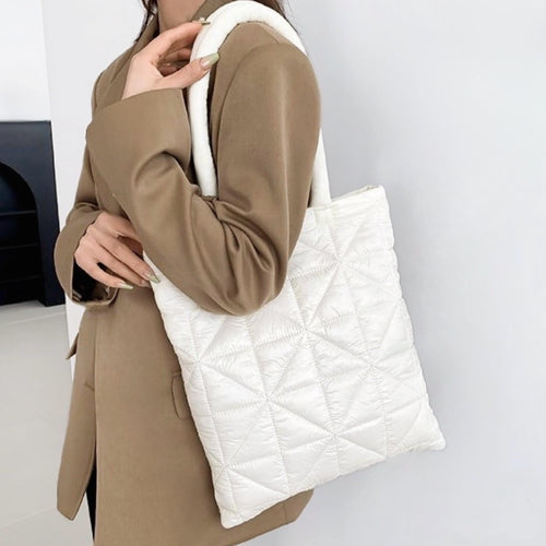 Starburst Quilted Shoulder Bag