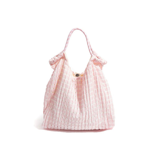 Sac Fourre-tout En Seersucker Candy