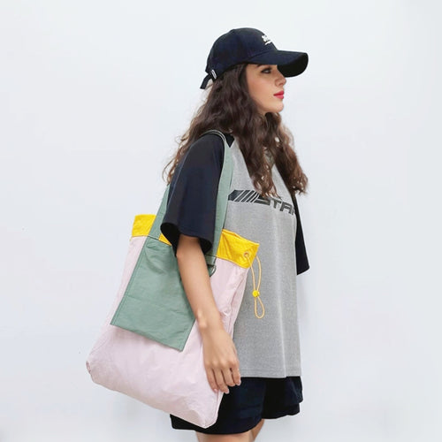 Vibrant Foldable Waterproof Tote Bag