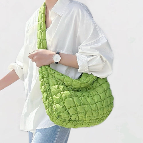 Large Puffy Crossbody Bag