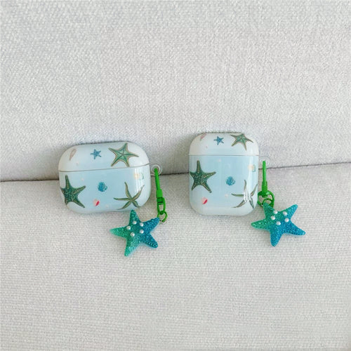 Oceanic Star Charm Airpods Case Cover