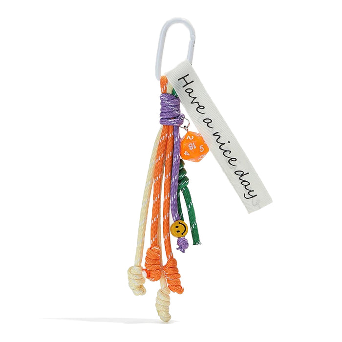 Tassel Knotted Color String Bag Charms