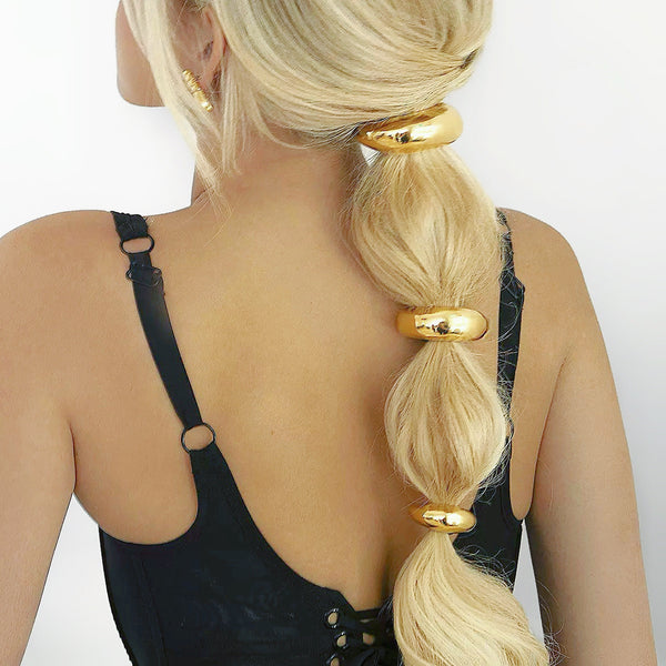 Gleaming Curve Hair Cuff