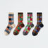 Plaid Patchwork Socks