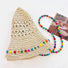 Colorful Beads Straw Hat