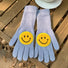 Smiling Round Face Gloves