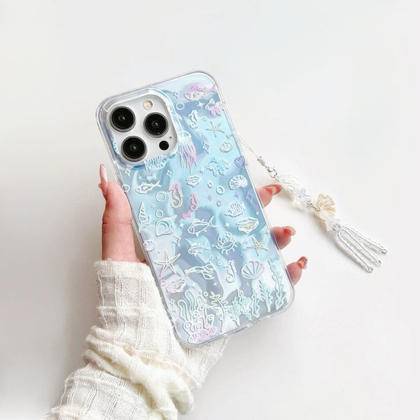 Ocean World Phone Case With Charm