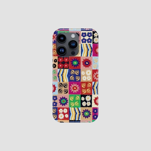 Floral Patchwork Phone Case