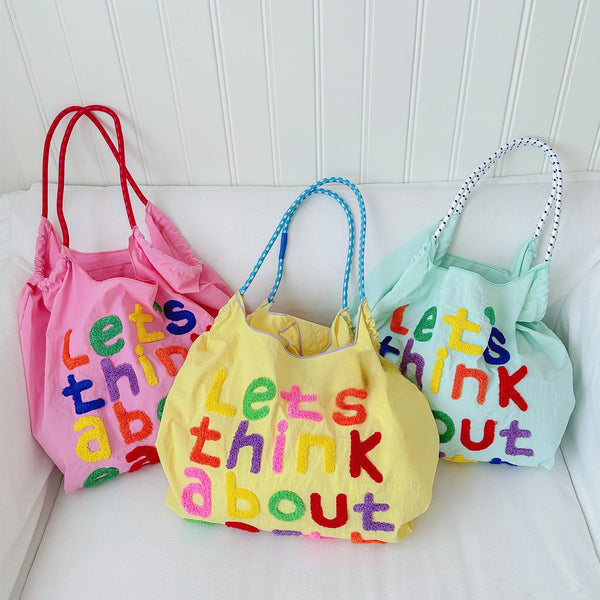 Think About Earth Tote Bag
