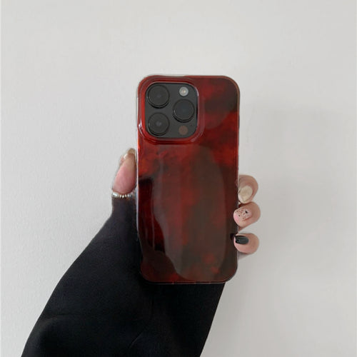 Burgundy Flux Phone Case