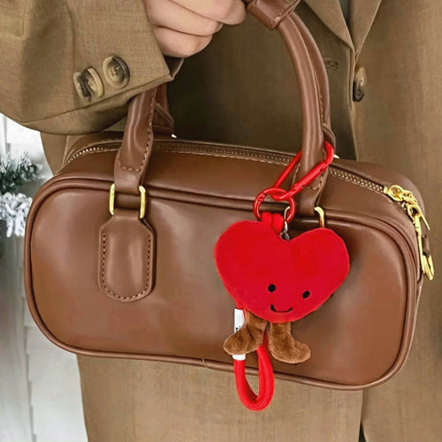 Smiling Heart Bag Charms