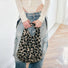 Leopard Print Tweed Tote bag