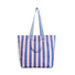 Bold Color Striped Tote Bag