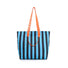 Bold Color Striped Tote Bag