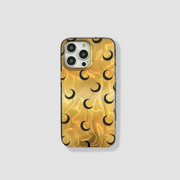 Golden Crescent Phone Case