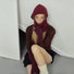 Ancora Red Knitted Balaclava Hat