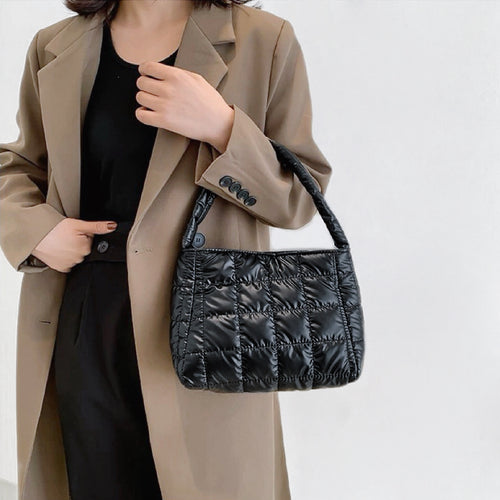 Metallic Glow Quilted Bag