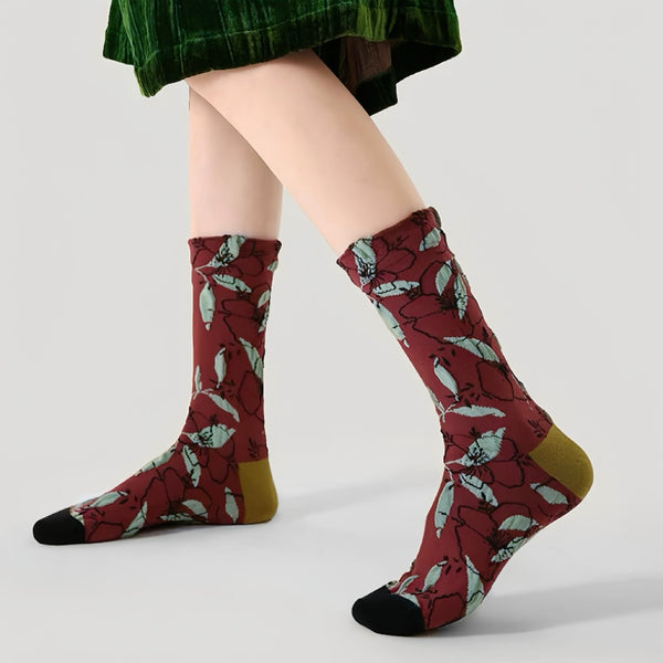 Dancing Flower Socks