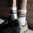 Athletic Striped Slouch Socks