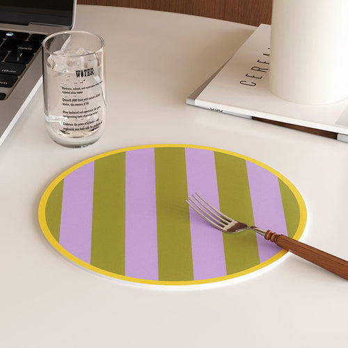 Colorful Striped Coaster/Hot Pad
