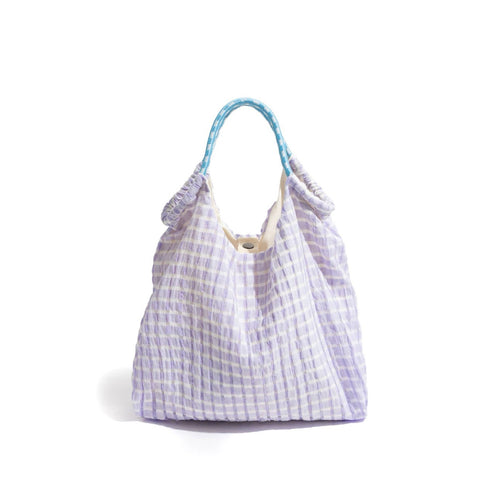 Sac Fourre-tout En Seersucker Candy