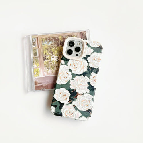 Funda Para Teléfono Con Pintura al óleo De Rosas