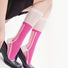 Calcetines hasta la rodilla con patchwork jugosos