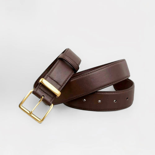 Simple Square Buckle Belt