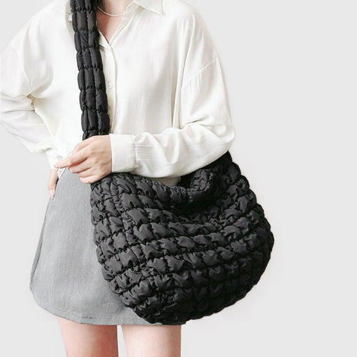 Large Puffy Crossbody Bag