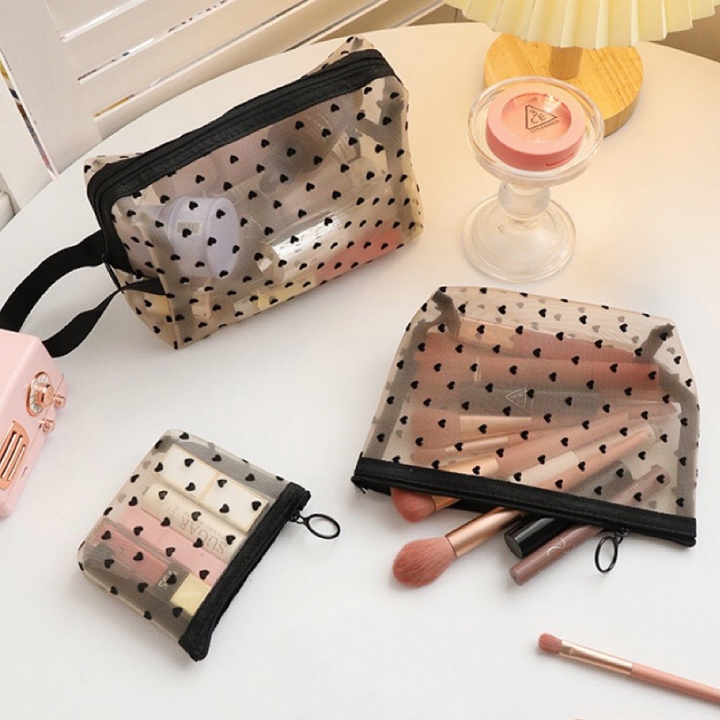 Pink Bucket Bag With Cherry Design Bag Charm Fashionable Litchi Embossed PU